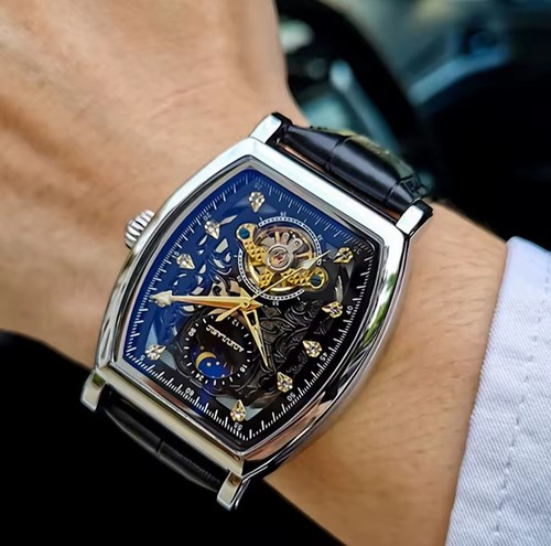 Mechanische armbanduhr mit - mechanische,