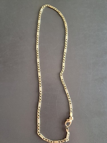 585 gelbgold figarokette - 585,