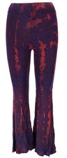 Batik leggings mit schlag - leggings,