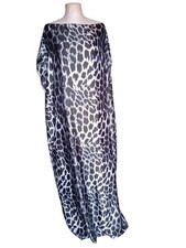 Leo Optik Seide,MaxiKleid