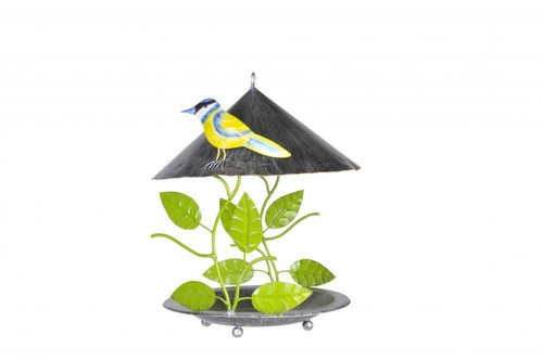 Vogelhaus mit blaumeise - vogelhaus,