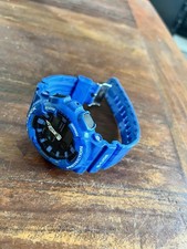 Original G-Shock Armbanduhr, Blau, Wasserdicht, Selten, Guter Zustand