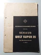 Gebrauchsanweisung Röhren