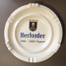 Aschenbecher Herforder Pils / Edel-Export ca. 25cm / 1,5kg IKA Wunstorf