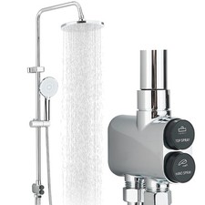 Chrom Duschset ohne Armatur