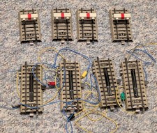 Märklin H0 4x 5112 Entkupplungsgleis + 4x 7190 Prellbock geprüft sehr gut