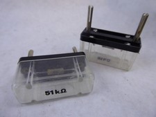 Aufsteckteil Bauteil Widerstand 51 KOhm SEG Elektrotechnik DDR Physik Schule