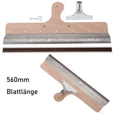 Großflächenrakel gezahnt