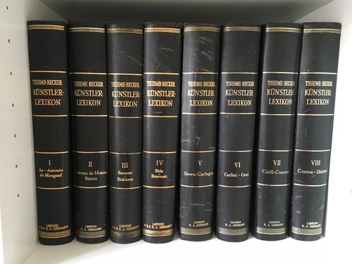 Thieme becker - thieme-becker, /