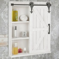 Wandschrank Hängeschrank Wandregal Spiegelschrank Schiebetür Weiß Wandboard