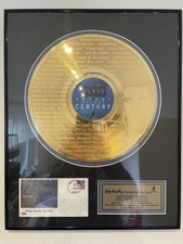 Goldene elvis schallplatte - elvis,