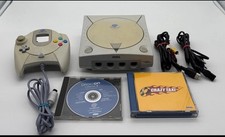 SEGA Dreamcast- Original-Spielekonsole - (HKT-3030) Mit Crazy Taxi-gut Zustand 