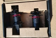 GUB Kohlefaser Aluminium Naben Paar 32H Loch Speichen schwarz QR versiegelt