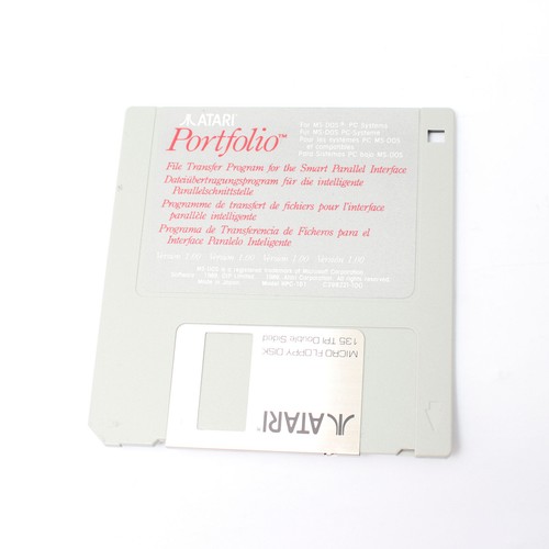 Atari portfolio serial - atari,