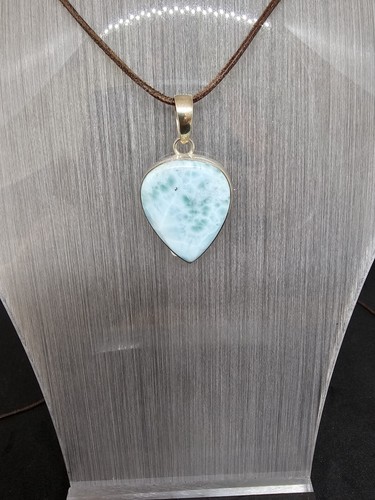 Larimar edelstein anhänger - larimar,edelstein, anhänger,in