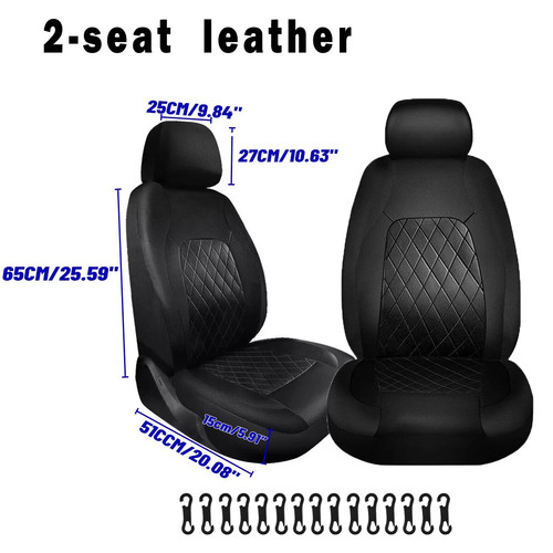 2pc auto vorne sitzbezüge - 2pc,