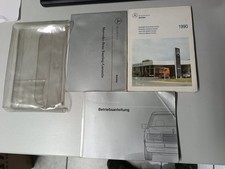 Bordmappe + Betriebsanleitung Mercedes W124 Limo Limousine 1990 Original