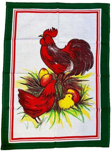 Geschirrtuch huhn hahn - 4, x