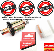 Makita Rotor Motor + Rotorjoch + Bürsten  für BDF458 BHP458 DDF458 DHP458⭐⭐😊