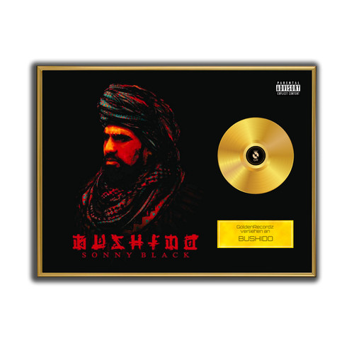 Goldplatte bushido poster - goldplatte,