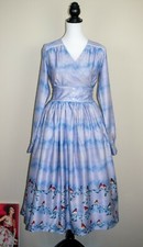 Weihnachten Rotkehlchen Kleid