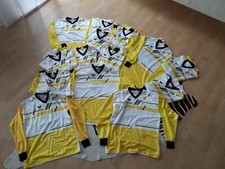 Trikotsatz Retro Vintage Erima weiß Shirt Jersey Maglia Maillot 14x Trikot Set L