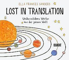 Lost in Translation: Unübersetzbare Wörter aus der ... | Buch | Zustand sehr gut
