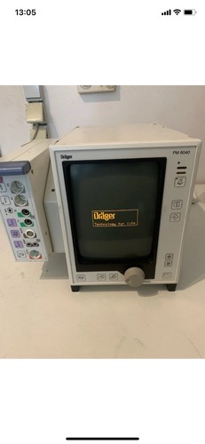 Dräger pm8050 atemgasmonitor - dräger,