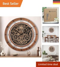 Bewegliche Zahnräder Uhr 53cm