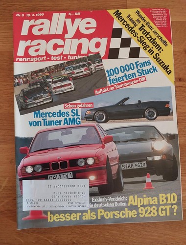 Rallye racing 1990 bmw e34 - racing, 08/1990