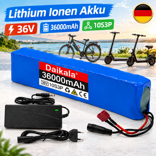 36v 30000mah 10s3p ionen - 36v,