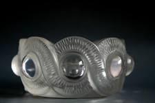 LALIQUE GAO GLAS ASCHENBECHER / SCHALE