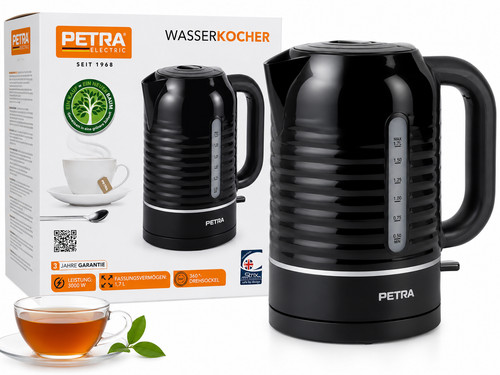 Petra wasserkocher 3000w - 1,7l,