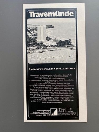 Maritim travemünde hochhaus - travemünde,