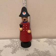 Räuchermännchen Soldat Räuchermann Erzgebirge Polizist Gendarm