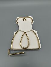 IKEA SPAJL Buchstütze goldfarben