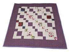 Patchwork quilt decke handarbeit