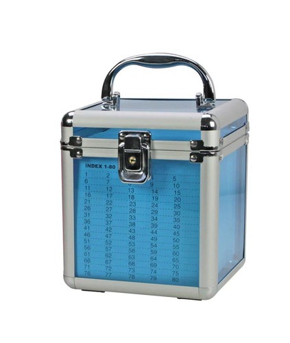 Safe acryl koffer blau - blau, 80