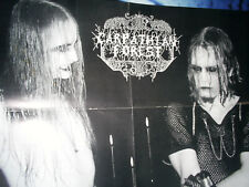 CARPATHIAN FOREST VINTAGE - POSTER A2  - BLACK METAL - 2te Wahl Poster