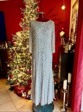 Abendkleid Pailletten Kleid