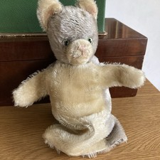Vintage Steiff Katze Handpuppe