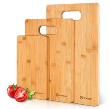 Schneidebrett Holz 3er Set aus