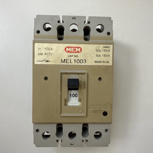 Mem mccb 100 - mccb, amp