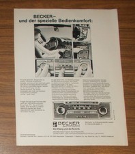 Seltene Werbung BECKER MEXICO