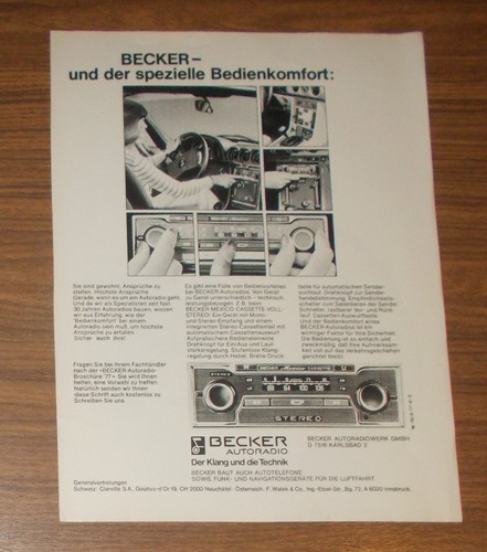 Seltene werbung becker mexico - werbung,