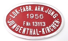 Fabrikschild Lok Fabrik Ar