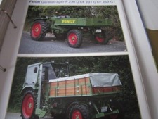 Traktor Fendt Geräteträger F 230, F 230 GT F 231 GT F 250 GT, 1964 Datenblatt 19