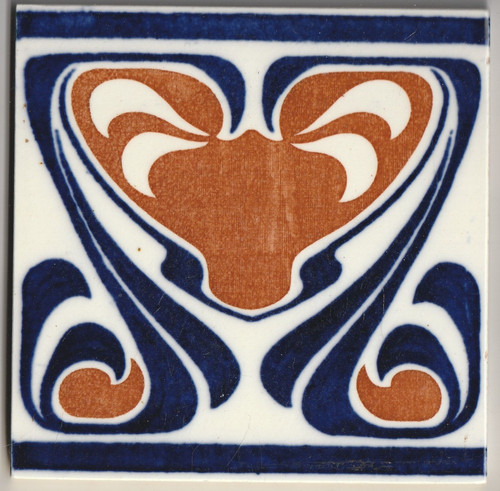 Jugendstil fliese - jugendstil,
