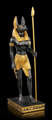 ägyptische figur anubis - figur, mit