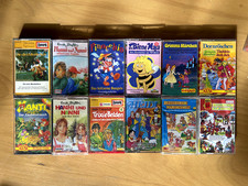 Kinderkassetten MC Hörspiele Trixie Belden, XANTI, Hanni & Nanni, Biene Maja, ..